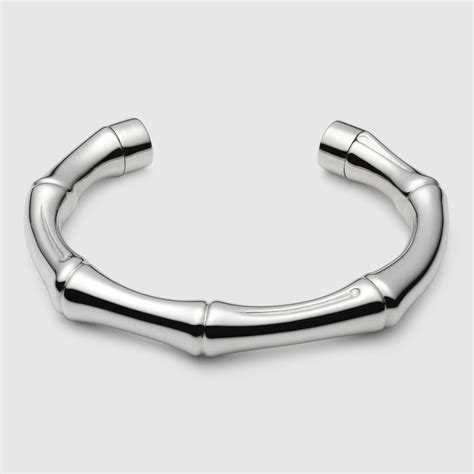 gucci bamboo cuff bracelet|gucci bamboo bracelet silver.